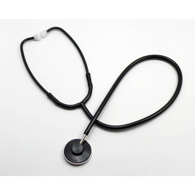 ケンツメディコ シングル聴診器(シングルタイプ 内バネ式)ブラック 軽量 ベーシック 日本製 NO.110 1個（直送品）