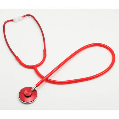 ケンツメディコ シングル聴診器(シングルタイプ 内バネ式)レッド 軽量 ベーシック 日本製 NO.110 1個（直送品）