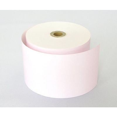 小林 カラーサーマルロール 片面 8巻入 ピンク 230-04001009 1箱(8巻) 63-5183-18（直送品）