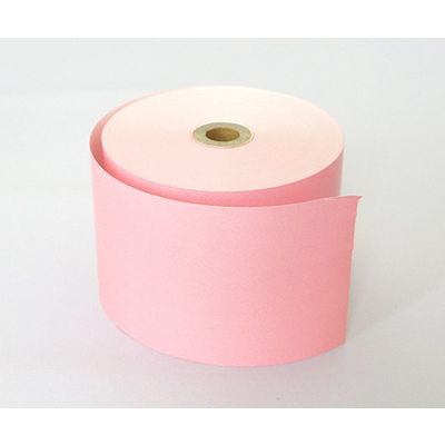 小林 カラーサーマルロール 片面 8巻入 赤 230-04002009 1箱(8巻) 63-5183-19（直送品）