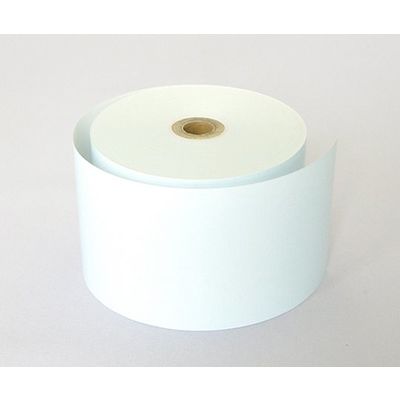 小林 カラーサーマルロール 片面 8巻入 水色 230-04007009 1箱(8巻) 63-5183-24（直送品）