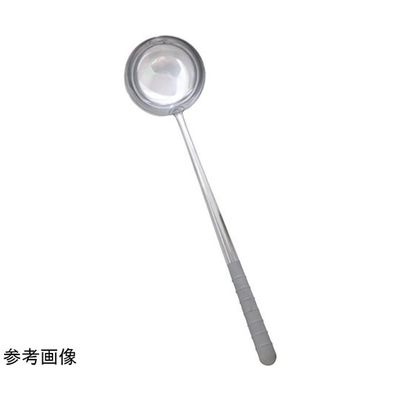 スギコ産業 オールステンレス ブラスト加工 中華お玉 大 67-2412-38 1個（直送品）