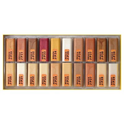 ベスコ ハードワックスージェイ フラッシュクリアセット (20色) 62-8133-39 1セット（直送品）