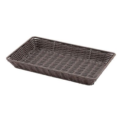 トーダイ PPベーカリーバスケット 長角1/1 BB-1165-DBR 1個 65-3878-30（直送品）