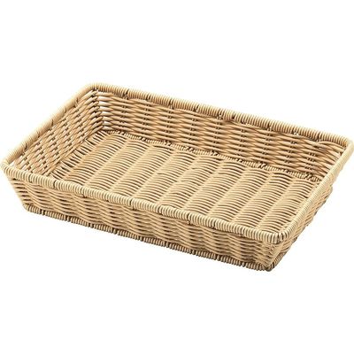 トーダイ PP 角型 ビュッフェバスケット 42型 BB-4228-IV 1個 65-3878-35（直送品）