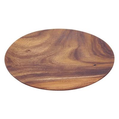 萬洋 アカシア ラウンドプレート 26cm PAK1502 1枚 62-6736-87（直送品）