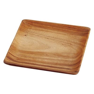 萬洋 アカシア スクエアプレート PAK1301 1枚 62-6736-89（直送品）