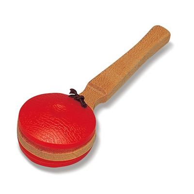 鈴木楽器製作所 柄つきカスタネット SC-101 1個 63-9661-29（直送品）