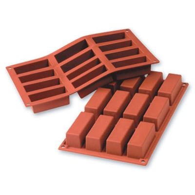 スギコ産業 シリコンベーキングモルド ケーク型 12ヶ取 67-6905-51 1個（直送品）