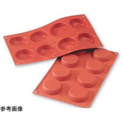 スギコ産業 シリコンベーキングモルド フラン 6ヶ取 67-6905-55 1個（直送品）