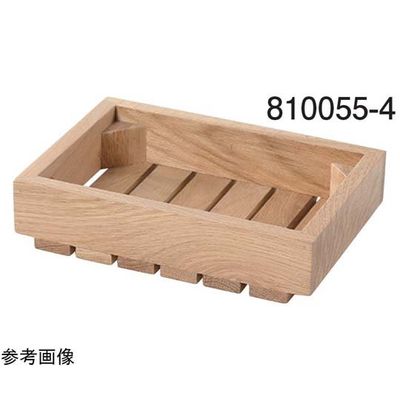 アズワン ウッドトレイ 265×185×60mm 67-6922-71 1個（直送品）