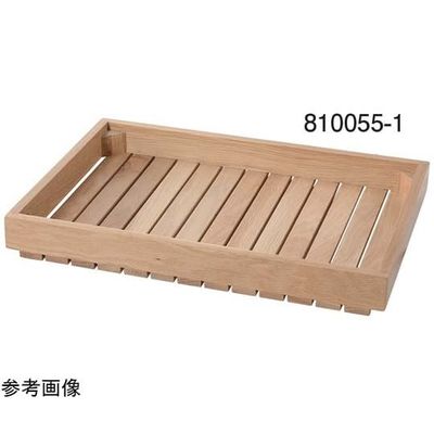 アズワン ウッドトレイ 530×185×60mm 67-6922-73 1個（直送品）