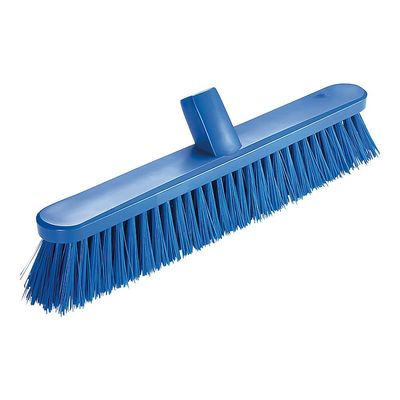 アズワン コンパクトフロアカラーブラシ 42.5cm ハード ブルー 67-5746-13 1個（直送品）