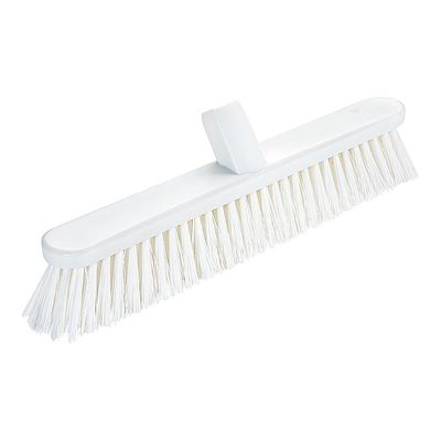 アズワン コンパクトフロアカラーブラシ 42.5cm ソフト ホワイト 67-5746-10 1個（直送品）
