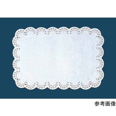 スギコ産業 王将レース角型(300枚入)480×330mm 角型2号 67-8138-11 1個(300枚)（直送品）