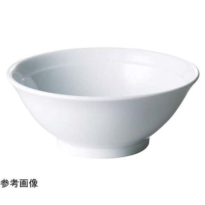スギコ産業 シノワ白磁 リム反丼 21cm 67-8152-64 1個（直送品）