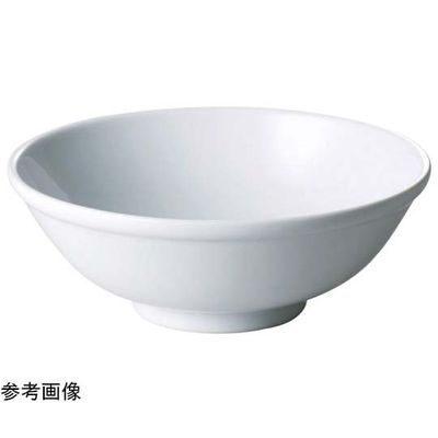 スギコ産業 シノワ白磁 丸玉渕丼 25cm 67-8152-68 1個（直送品）