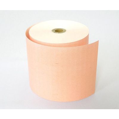 小林 カラーサーマルロール 片面 8巻入 オレンジ 230-04013009 1箱(8巻) 63-5183-44（直送品）