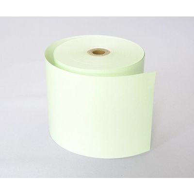 小林 カラーサーマルロール 片面 8巻入 緑 230-04015009 1箱(8巻) 63-5183-46（直送品）