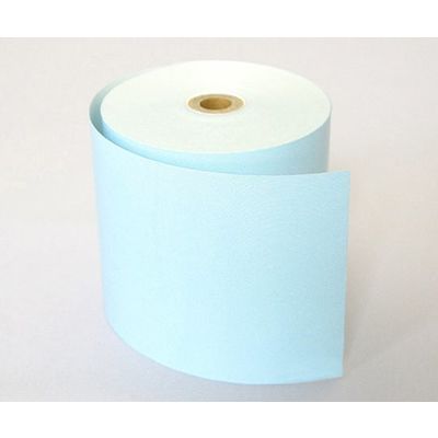 小林 カラーサーマルロール 片面 8巻入 青 230-04016009 1箱(8巻) 63-5183-47（直送品）