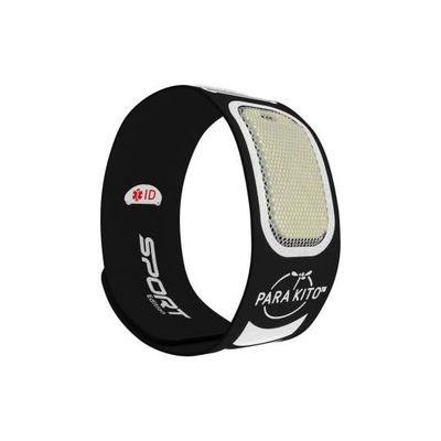 アズワン パラキート スポーツバンド ブラック 12セット入 65-1844-50 1ケース(12セット)（直送品）