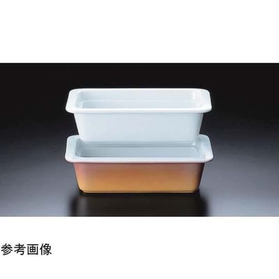 スギコ産業 ロイヤル ガストロノームパン No.625 1/4サイズ ホワイト 深型 PB625-14 1個 67-6918-09（直送品）