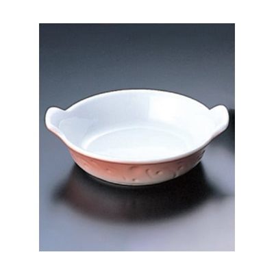 スギコ産業 ロイヤルオーブンウェアー 深型丸耳付グラタン皿 No.610 18cm カラー 67-8152-17 1個（直送品）