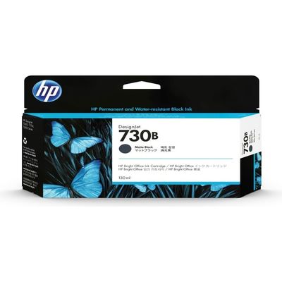 HP（ヒューレット・パッカード） 純正インク HP730B マットブラック 130ml 3ED45A 1個（直送品）