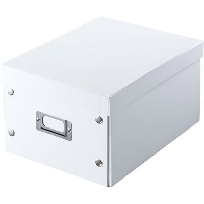 サンワサプライ 組み立て式DVD BOX（ホワイト） FCD-MT4WN 1個（直送品）