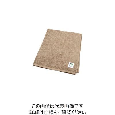 ライフリング ブリーズブロンズ 消臭バスタオル モカ T-21 1枚 7-5733-12（直送品）