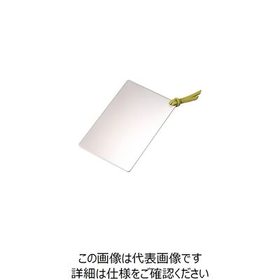 堀内鏡工業 安心・安全 割れないステンレスミラー ライトグリーン SC-01LG 1個 7-8575-04（直送品）
