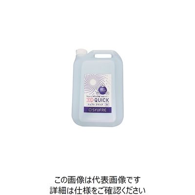 アクア シュフレQUICK・100ppm(除菌消臭剤) 詰め替え用 SQ10005000N 1箱(2本) 7-2405-12（直送品）