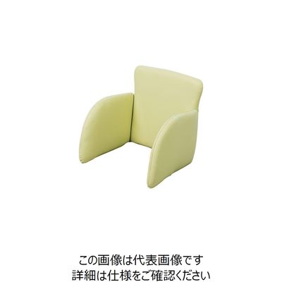 オフィス・ラボ ピタットクッション 車いす用 グリーン PT-CS-KU GR 1個 7-8989-03（直送品）