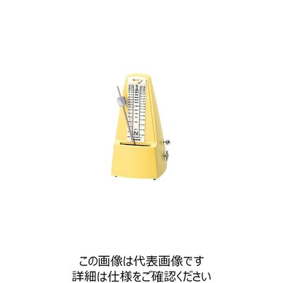 日工精機 メトロノーム パールイエロー 236 1個 7-8987-03（直送品）