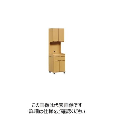 グローリープラン 床頭台 上部収納タイプ IM-803-L 1台 7-8881-03（直送品）