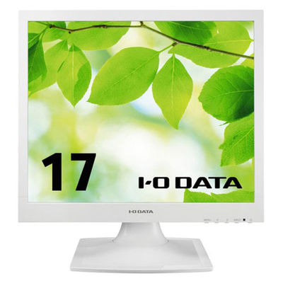アイ・オー・データ機器 17インチスクエア液晶モニター LCD-AD173SESW-A 1台（直送品）