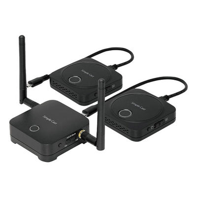 ワイヤレスプレゼンテーション「Ｓｉｍｐｌｅ　Ｃａｓｔ　２」 PTW-SPCAST2 1台 プリンストン（直送品）