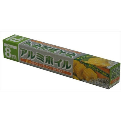 大和物産 新アルミホイル8m 4904681600930 1個（直送品）