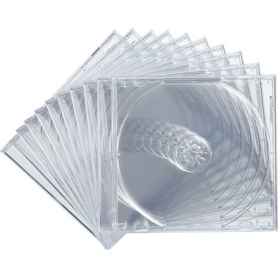 サンワサプライ Blu-ray・DVD・CDケース(10枚セット・クリア) FCD-PN10CLN 1個（直送品）