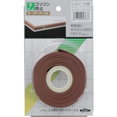 光 セーフティアングル 30×1820mm 茶 SJ3-183 1セット(5個:1個×5パック) 820-2156（直送品）