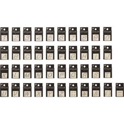 光 ホログラム文字 J FM20-J 1セット(5枚) 224-2967（直送品）