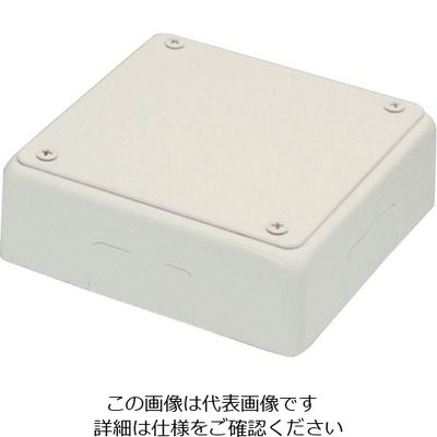 マサル工業 マサル メタルモール付属品 ジャンクションボックス C型 ミルキーホワイト C3093 1個 121-3010（直送品）