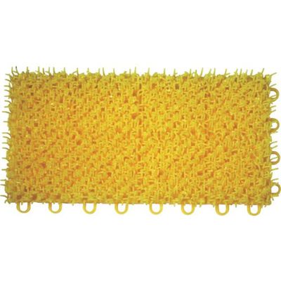 テラモト ユニットターフα150mm×300mm 黄 MR-001-074-5 1枚 127-5690（直送品）