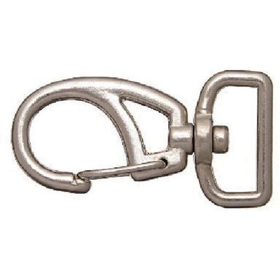 ニッサチェイン ニッケルスプリングスナップ 48mm(1個入) P-646 1セット(5個:1個×5パック) 849-2132（直送品）