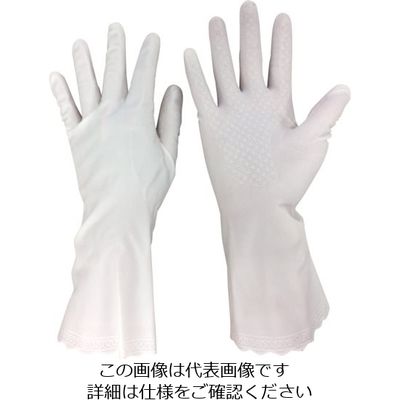 オカモト ビルパール薄手NP ホワイト L NO015 WL 1セット(240双) 119-5988（直送品）