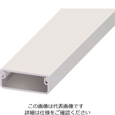 マサル工業 マサル エムケーダクト 120型 ホワイト 1m MD1202L10 1本 139-7864（直送品）