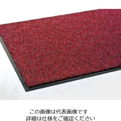 テラモト 屋内用マット トレビアンHC 赤 600×900mm MR-028-040-2 1枚 817-3146（直送品）