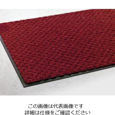 テラモト 屋内マット ハイペアロン ワインレッド 900×1200mm MR0380446 1枚 855-1099（直送品）