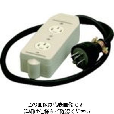 明工社 明工 2コ口タップ接地3Pコード1m MR2937 1個 736-0151（直送品）