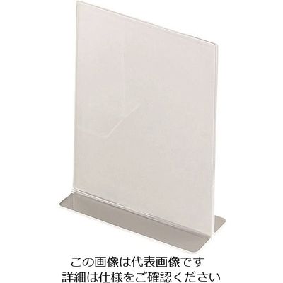 光 T型カード立て T-4 1セット(10個) 225-2269（直送品）